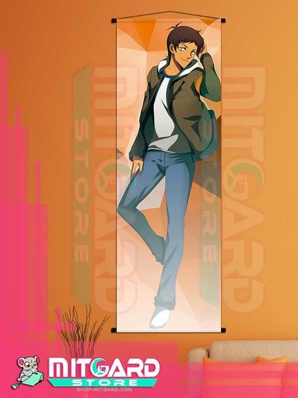 VOLTRON Lance V2 wall scroll fabric or Adhesive Vinyl poster - Fabric poster WITH plastic pole / 50cm x 150cm - 1